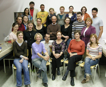 Photo of Participants at the 2007 International Photograph Conservation Workshop in Bratislava