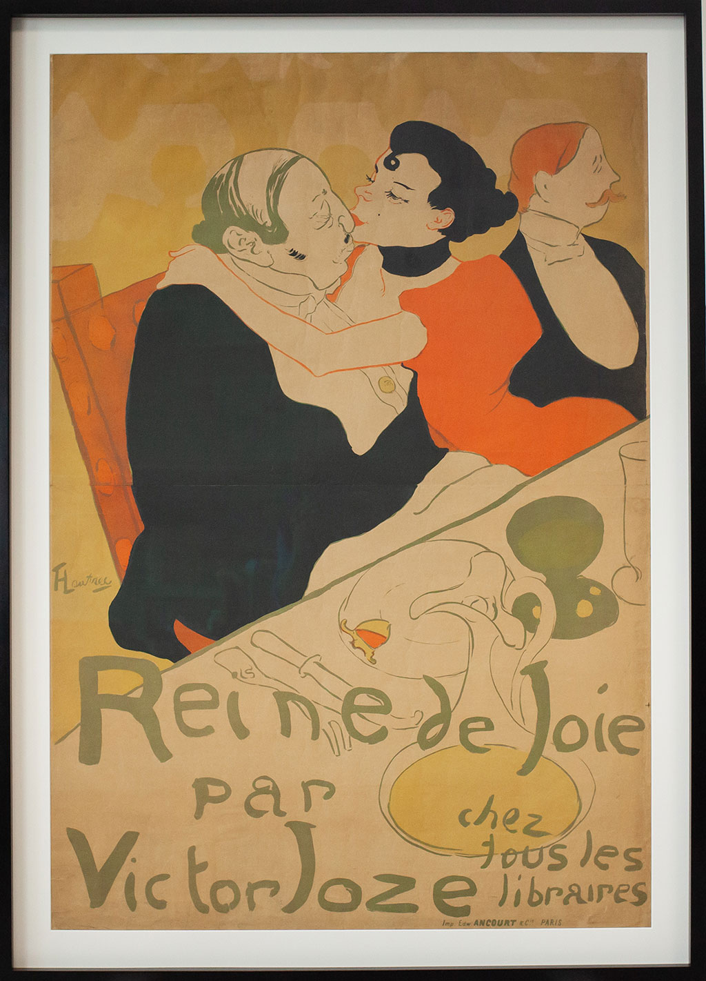 Toulouse-Lautrec was known for his bold gestural lines and unconventional compositions.
