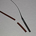 Acetate tape tends to break easily, while polyester tape stretches.