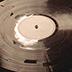 Acetate disc showing advanced deterioration.