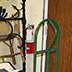 Fire extinguishers should be accessible at all times, and exit doors should never be blocked.