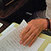 Quality control includes bibliographic inspection, where the film is checked page by page against the original.